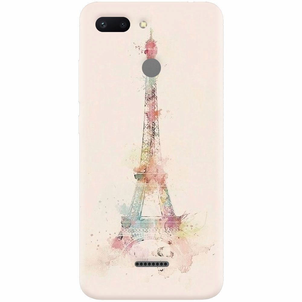 Husa silicon pentru Xiaomi Redmi 6, Eiffel Tower 001