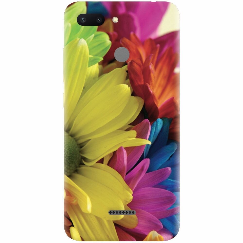 Husa silicon pentru Xiaomi Redmi 6, Flower