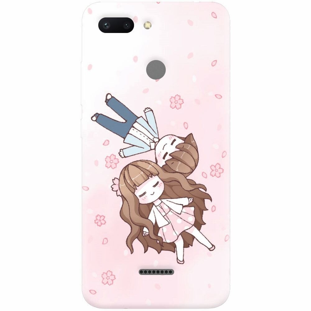 Husa silicon pentru Xiaomi Redmi 6, Cute Couple