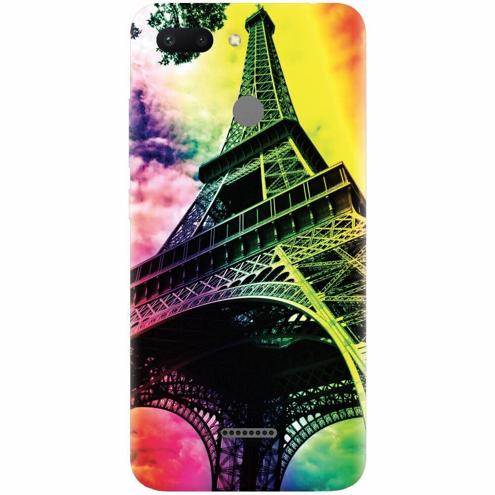 Husa silicon pentru Xiaomi Redmi 6, Eiffel Tower 002