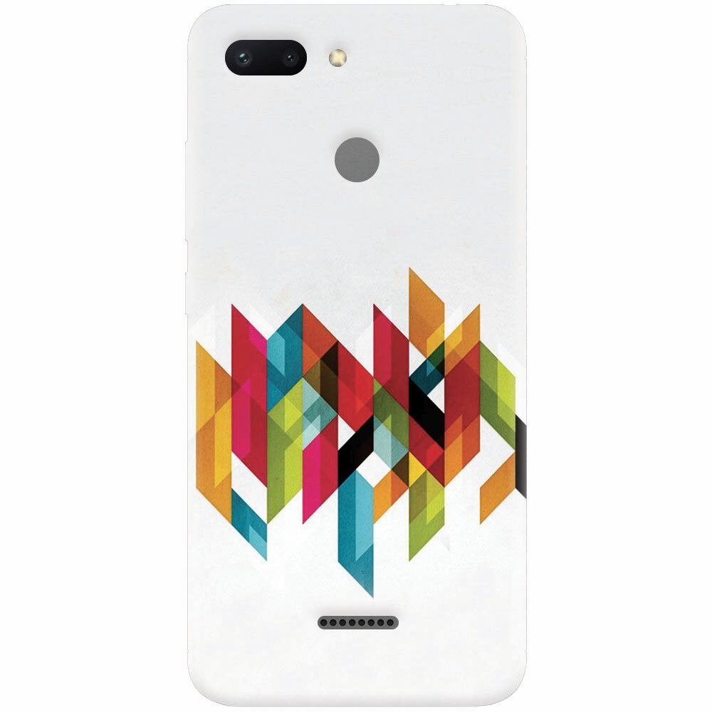 Husa silicon pentru Xiaomi Redmi 6, Geometric