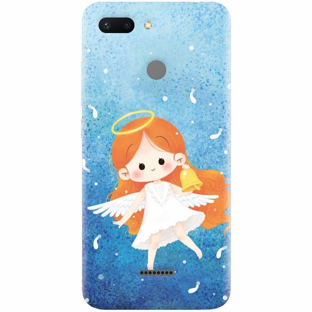 Husa silicon pentru Xiaomi Redmi 6, Cute Angel