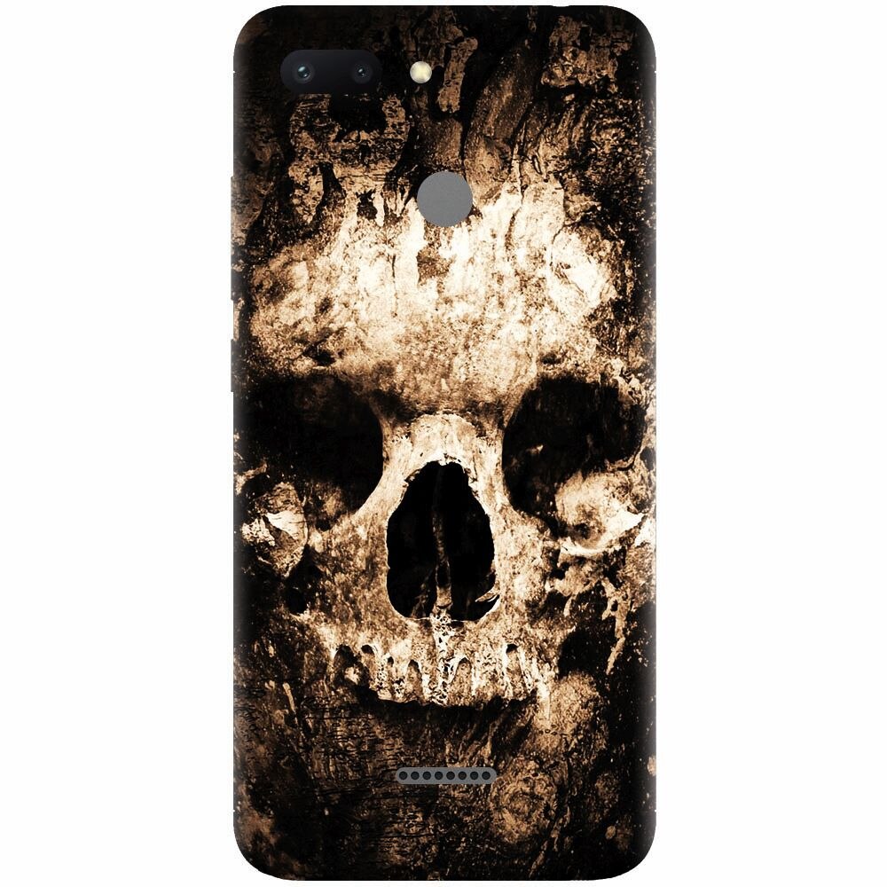 Husa silicon pentru Xiaomi Redmi 6, Zombie Skull