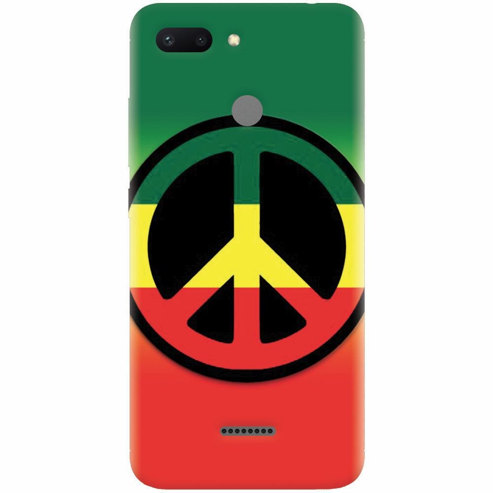 Husa silicon pentru Xiaomi Redmi 6, Peace