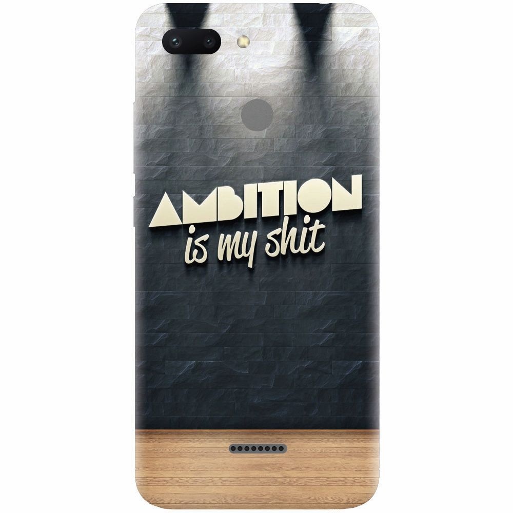 Husa silicon pentru Xiaomi Redmi 6, Ambition