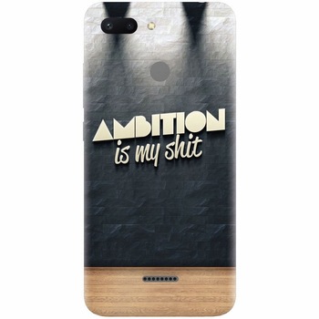 Husa silicon pentru Xiaomi Redmi 6, Ambition Husa silicon pentru Xiaomi Redmi 6, Ambition