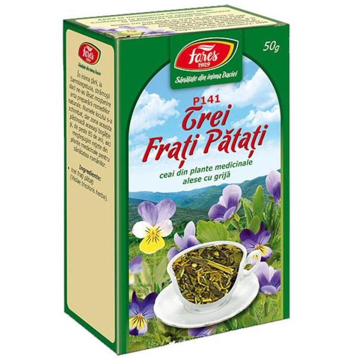 Чай Trei Frati Patati Irba Fares, 50гр