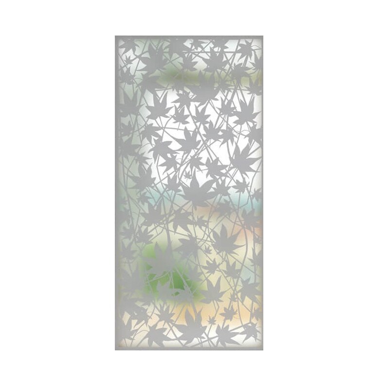 Folie pentru geam decorativa 4 floral, 1 m x 2,1 m