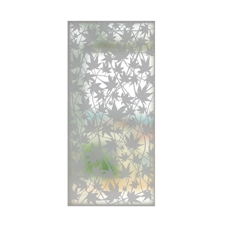 Folie pentru geam decorativa 4 floral, 1 m x 2,1 m