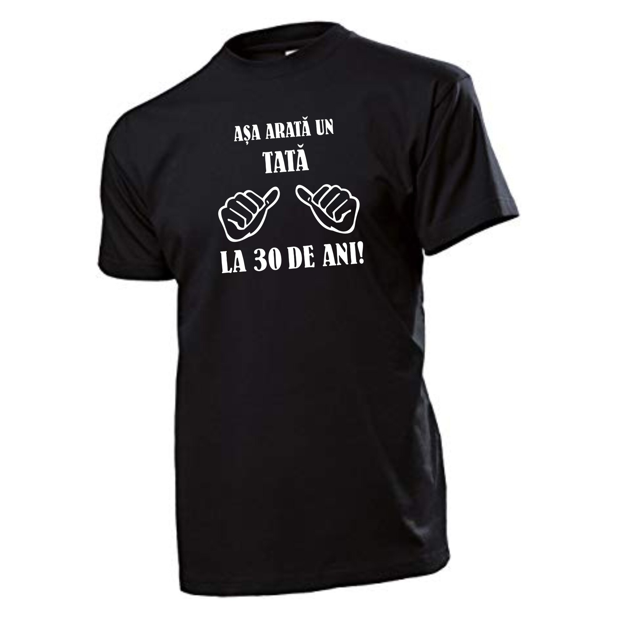 Tricou personalizat, bumbac, Stedman, unisex, negru, marime L, model 