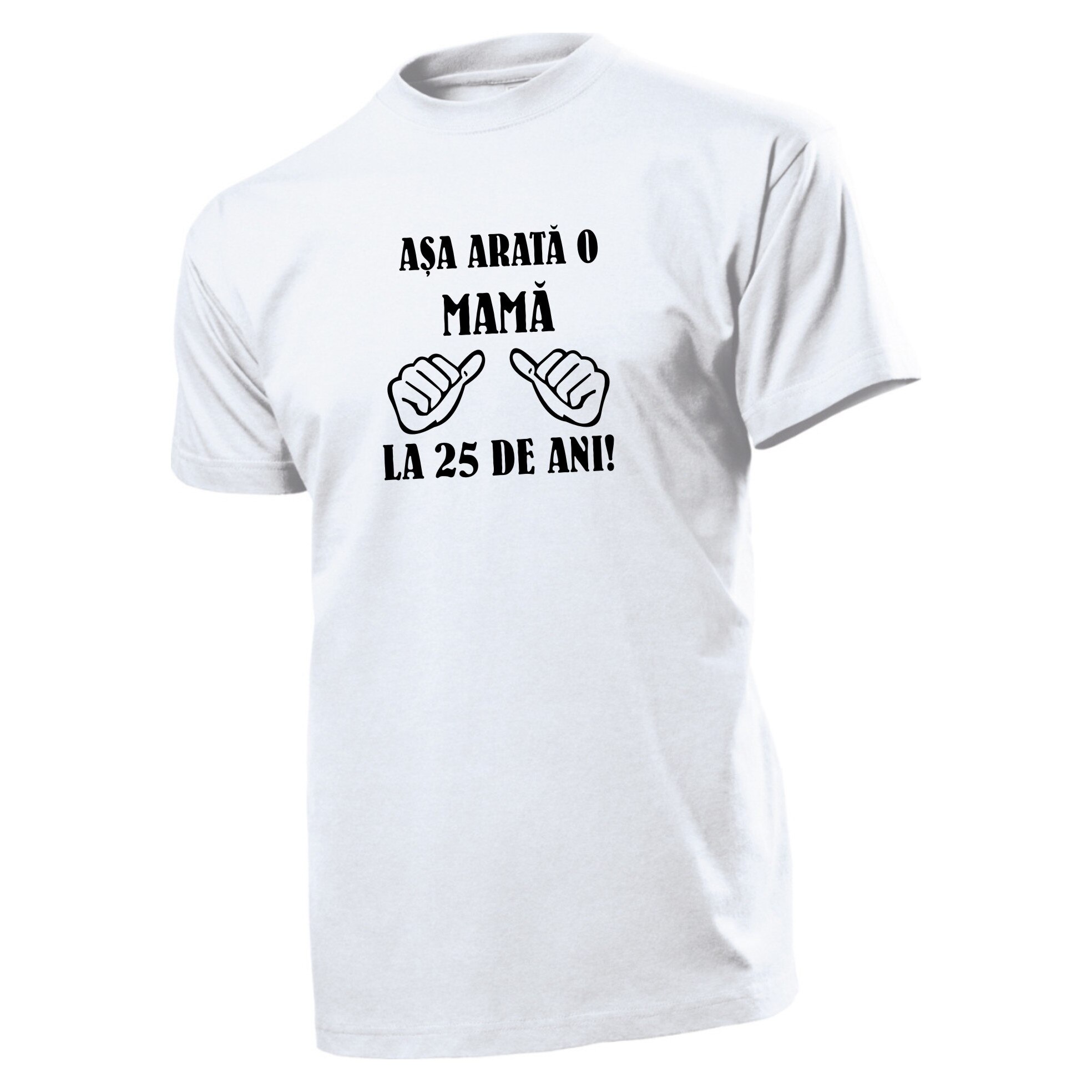 Tricou personalizat, bumbac, Stedman, unisex, alb, marime M, model 