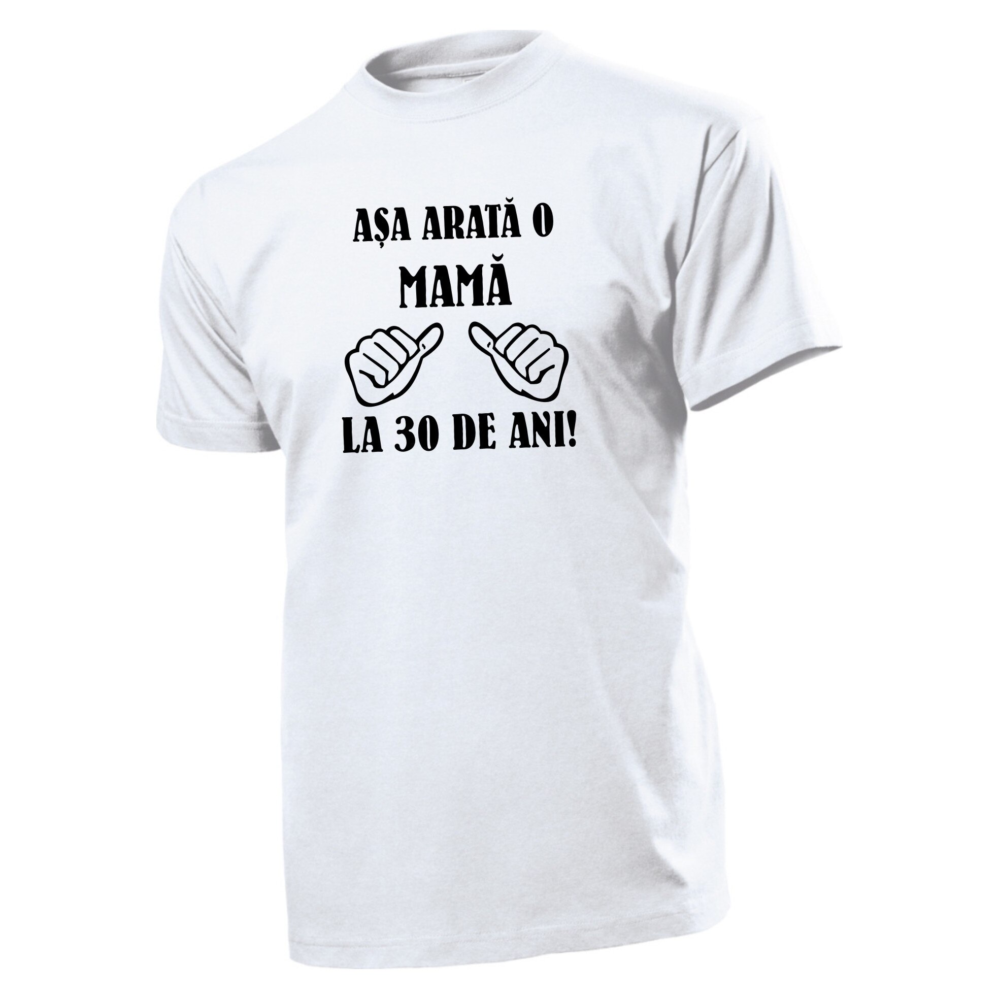 Tricou personalizat, bumbac, Stedman, unisex, alb, marime S, model 