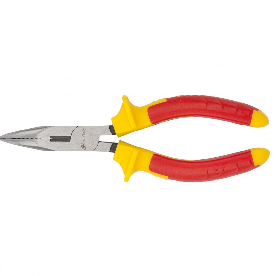 Cleste cu falci alungite, indoite Insulated, 160 mm, manere 2 componente, MTX PROFESSIONAL