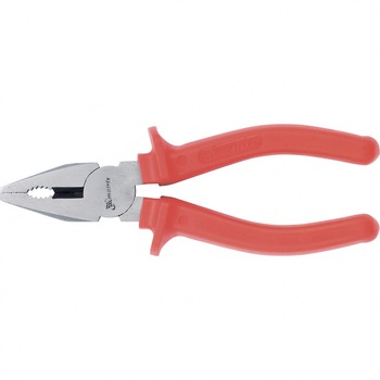 Cleste combinat Econom, 160 mm, lustruite, maner din plastic, MTX Cleste combinat Econom, 160 mm, lustruite, maner din plastic, MTX