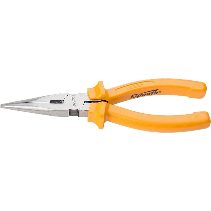 Cleste cu falci drepte alungite Classic, 200 mm, slefuite, manere plastic, SPARTA