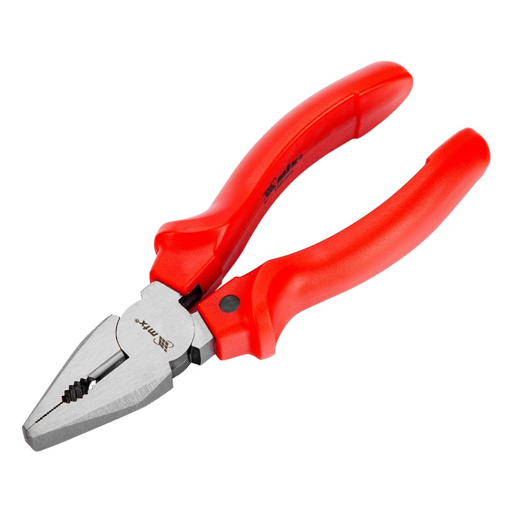 Клещи комбинирани Standard, MTX, 160 mm, шлифовани, пластмасови дръжки