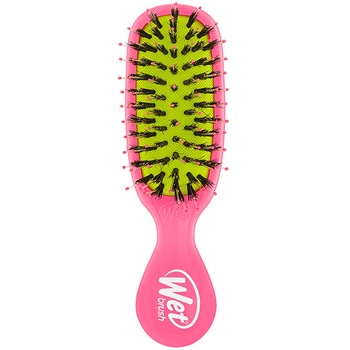Perie de par Wet Brush Shine Enhancer Mini pentru stralucire, Roz Perie de par Wet Brush Shine Enhancer Mini pentru stralucire, Roz