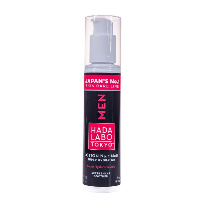 Lotiune nr.1 mata, Hada Labo Tokyo, super hidratanta, cu Super Hyaluronic Acid, pentru barbati,150 ml