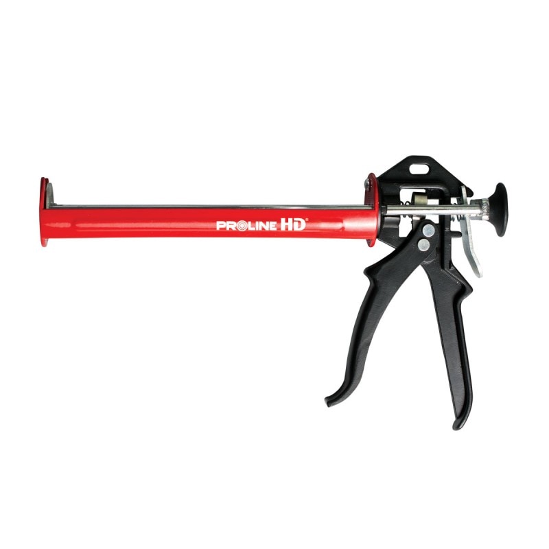 Pistol silicon HD cu cadru de otel si maner de aluminiu, Profi Tools, 225mm