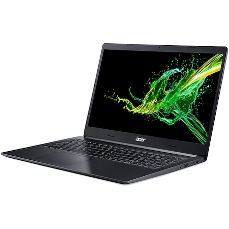 Laptop Acer Aspire 5A515-54G-56U1 cu procesor Intel® Core™ i5-8265U pana la 3.90 GHz, 15.6", Full HD, 8GB, 256GB SSD M.2, NVIDIA® GeForce® MX250 2GB, Endless OS, Black