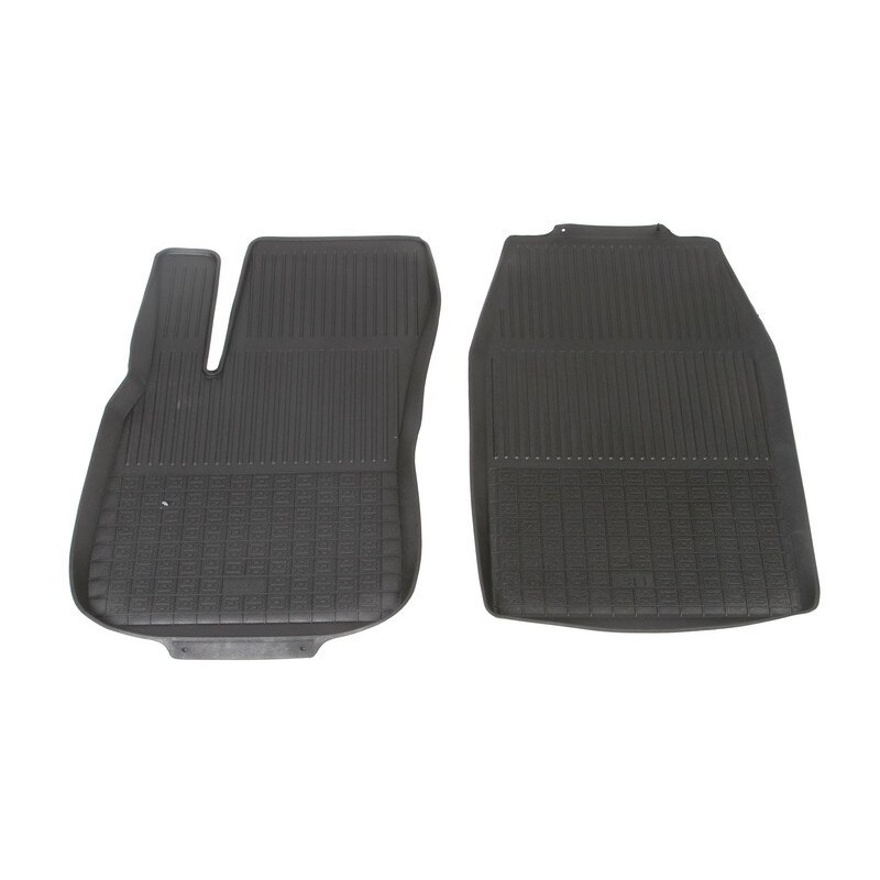 Set covorase cauciuc stil tavita fata negru Opel Corsa D