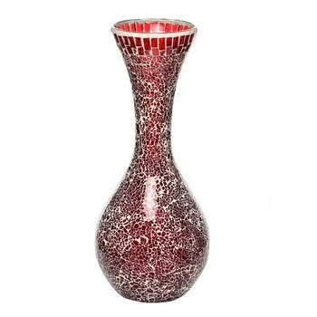 Vaza decorativa DARA, realizata manual din mozaic de sticla, 45 cm Vaza decorativa DARA, realizata manual din mozaic de sticla, 45 cm