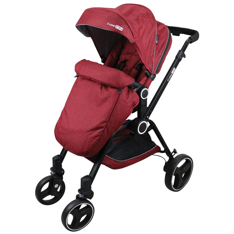 Carucior Copii Cube 2In1 Red FreeOn