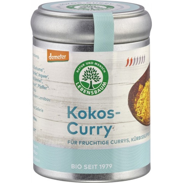 Condiment pentru Curry cu cocos bio, 65g