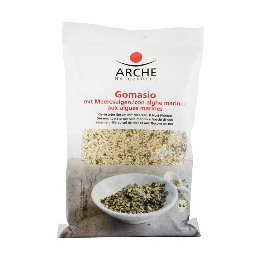 Gomasio BIO cu sare de mare si alge marine, Arche Naturkuche, 200g