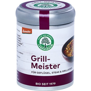 Amestec de condimente bio grill maister, Lebensbaum 75 g Amestec de condimente bio grill maister, Lebensbaum 75 g