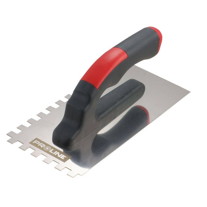 Gletiera inox cu maner de plastic, Proline, 270 x 130 / 4mm