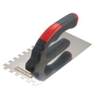 Gletiera inox dintata Proline, 270 x 130/12 mm, maner plastic Gletiera inox dintata Proline, 270 x 130/12 mm, maner plastic