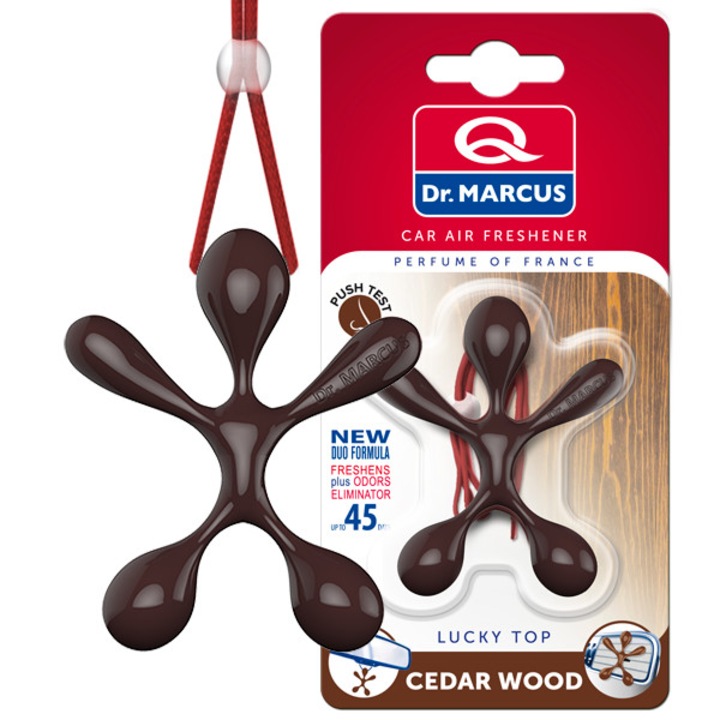 Autó légfrissítő, Lucky Top Dr. Marcus Cedar Wood
