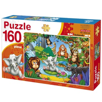 Puzzle Deico Games Animale, 160 piese Puzzle Deico Games Animale, 160 piese