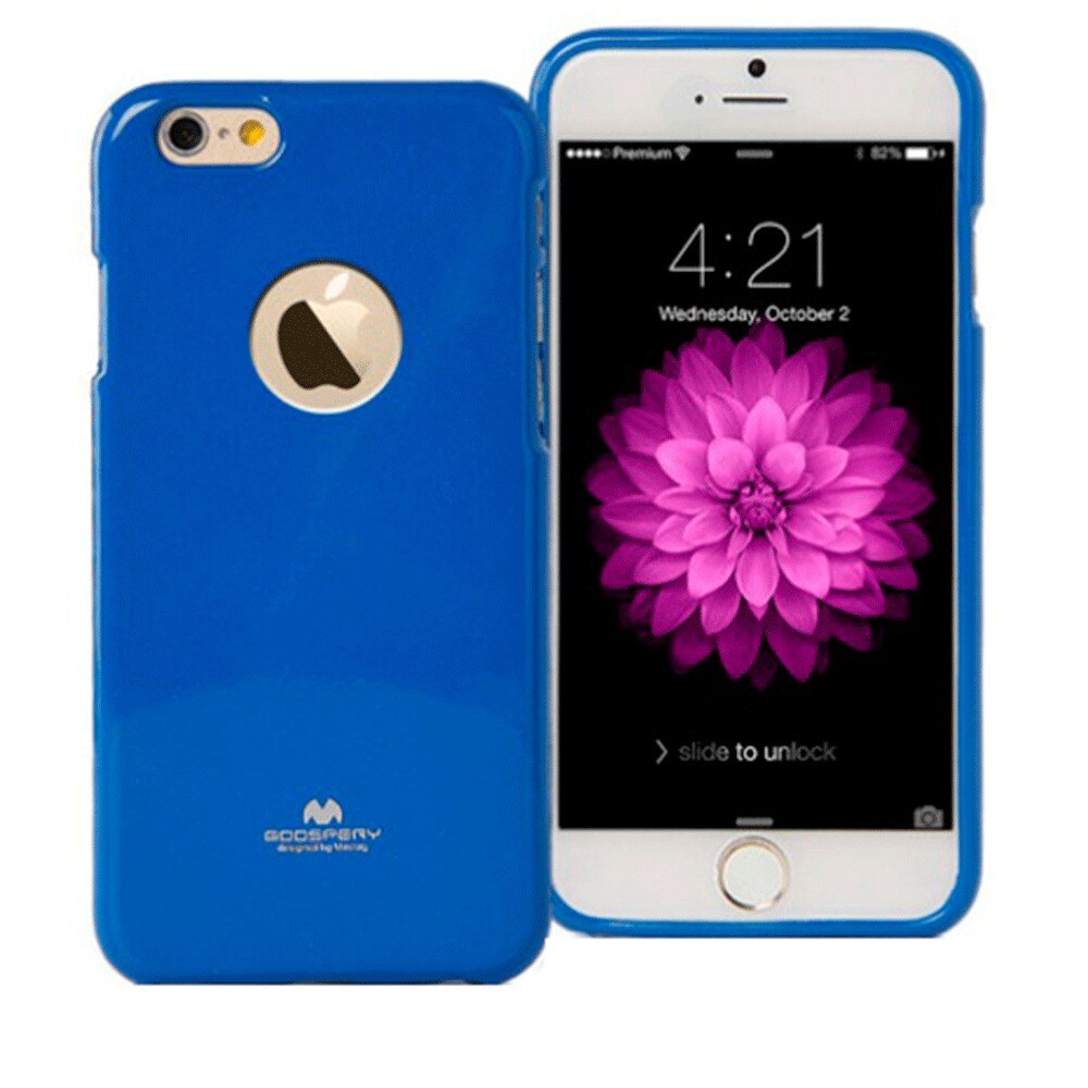 Husa de protectie Goospery Jelly iPhone 6/6S Plus Blue