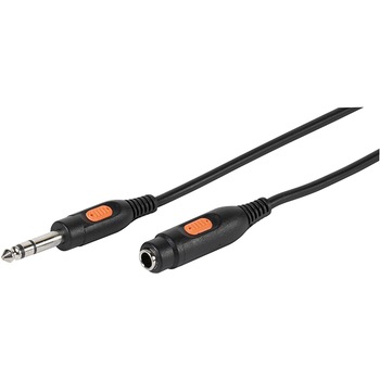 Cablu extensie jack 6.3mm, 5m, Vivanco Cablu extensie jack 6.3mm, 5m, Vivanco