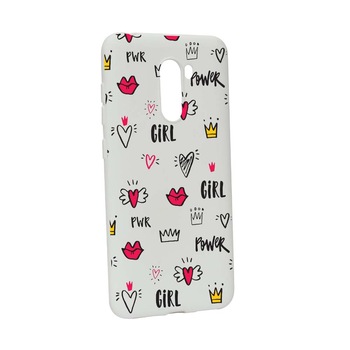 Husa de protectie Girl Power pentru Xiaomi PocoPhone F1, rezistenta la uzura, anti-alunecare, din silicon Premium, W249 Husa de protectie Girl Power pentru Xiaomi PocoPhone F1, rezistenta la uzura, anti-alunecare, din silicon Premium, W249