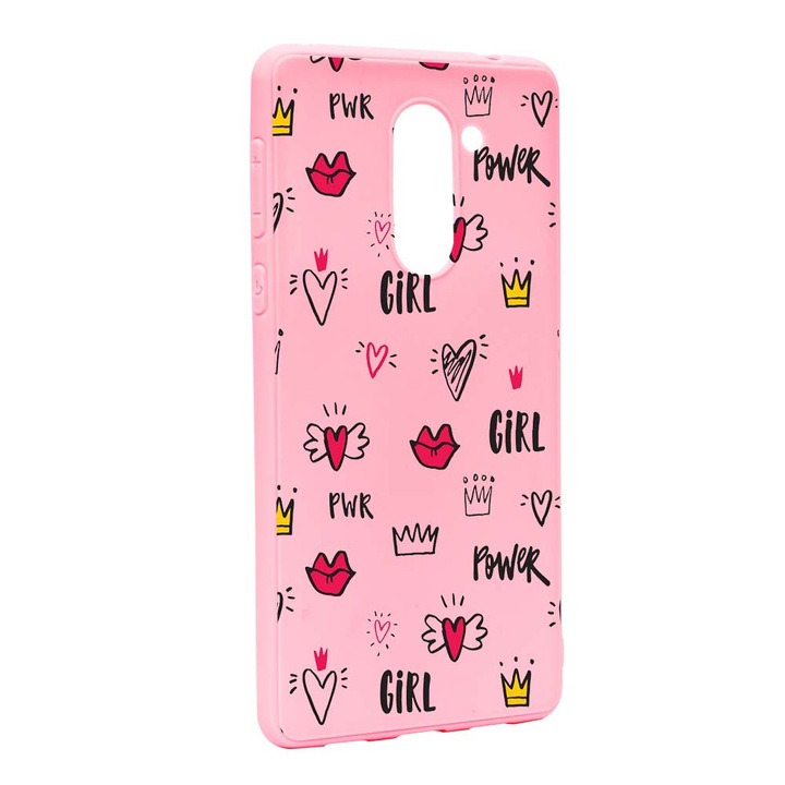 Защитен калъф Girl Power за Huawei Mate 9 Lite / Honor 6X Устойчив на износване противоплъзгащ премиум силикон P249