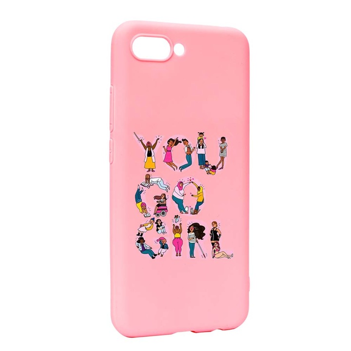 Защитен калъф Girl Power за Huawei Honor 10 Устойчив на износване противоплъзгащ премиум силикон P250