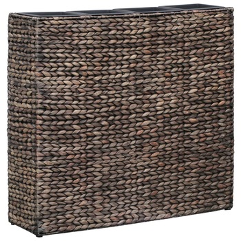 Jardiniera de gradina cu 4 ghivece, vidaXL, Zambila de apa, 79 x 22 x 76 cm, Maro inchis Jardiniera de gradina cu 4 ghivece, vidaXL, Zambila de apa, 79 x 22 x 76 cm, Maro inchis