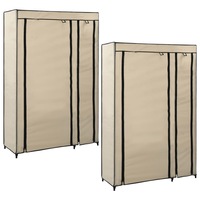 set de 2 dulapuri de haine pliabil vidaxl tesatura crem 110 x 45 x 175 cm imagen 22_0_
0