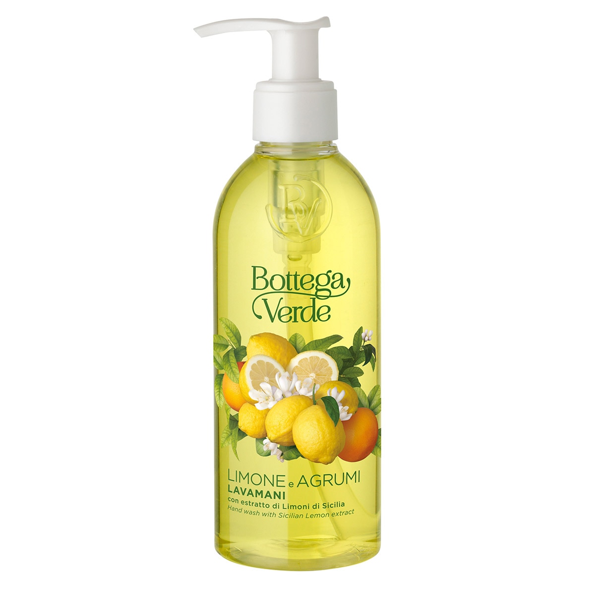 Sapun lichid cu aroma de lamai - Limone e Agrumi, 250 ML, Bottega Verde