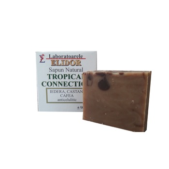 Sapun natural Tropical Connection, Elidor, 90 gr Sapun natural Tropical Connection, Elidor, 90 gr