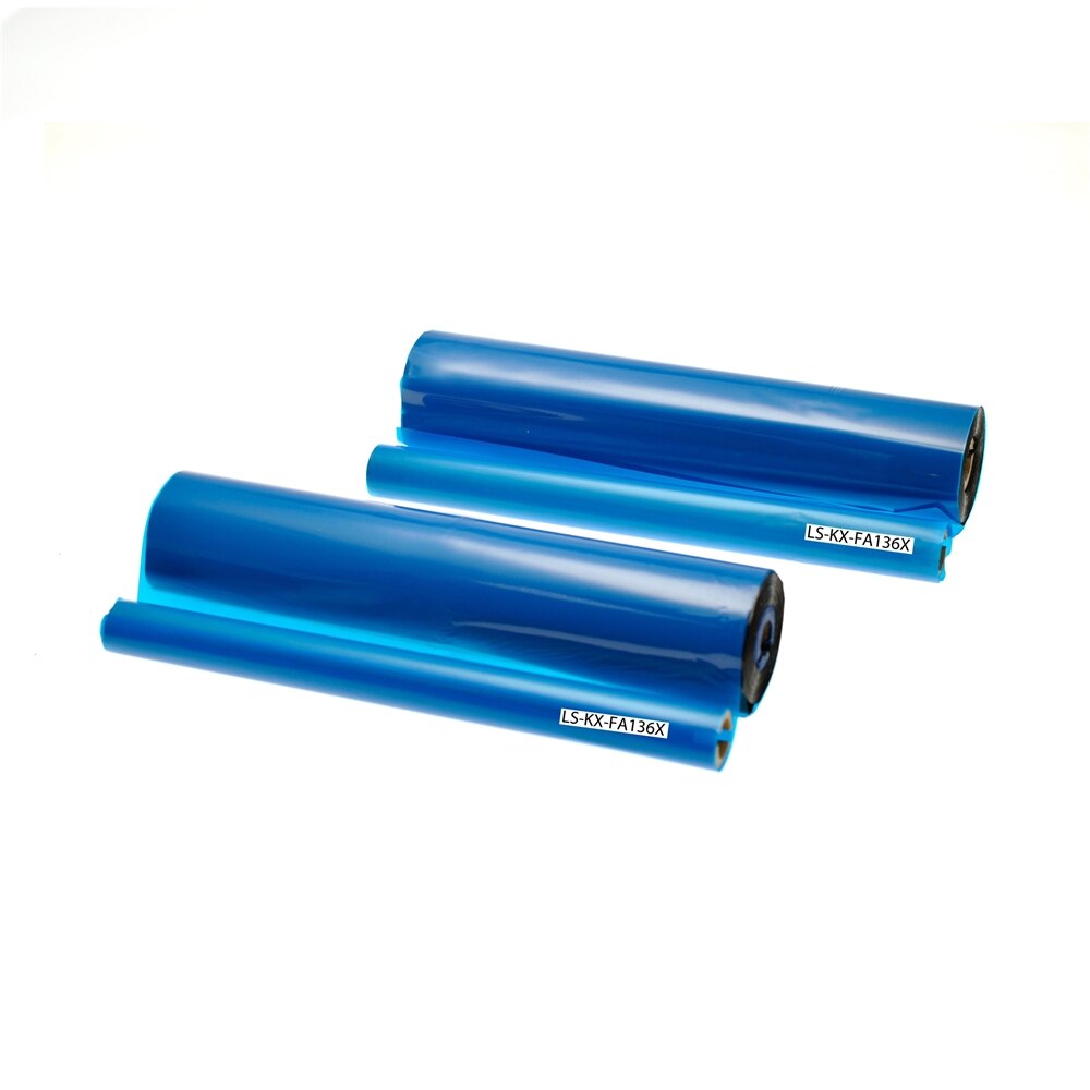 Set 2 Film transfer termic fax FA136X , compatibile cu Panasonic KX FP 200 , FM205, FM210, FM220, FMC230, FP 245 , FP 250 , FP 265 , FP 270 , FP 300JT, FM300, FM320, FP 320JT, FM330, F1810JT, F1820JT