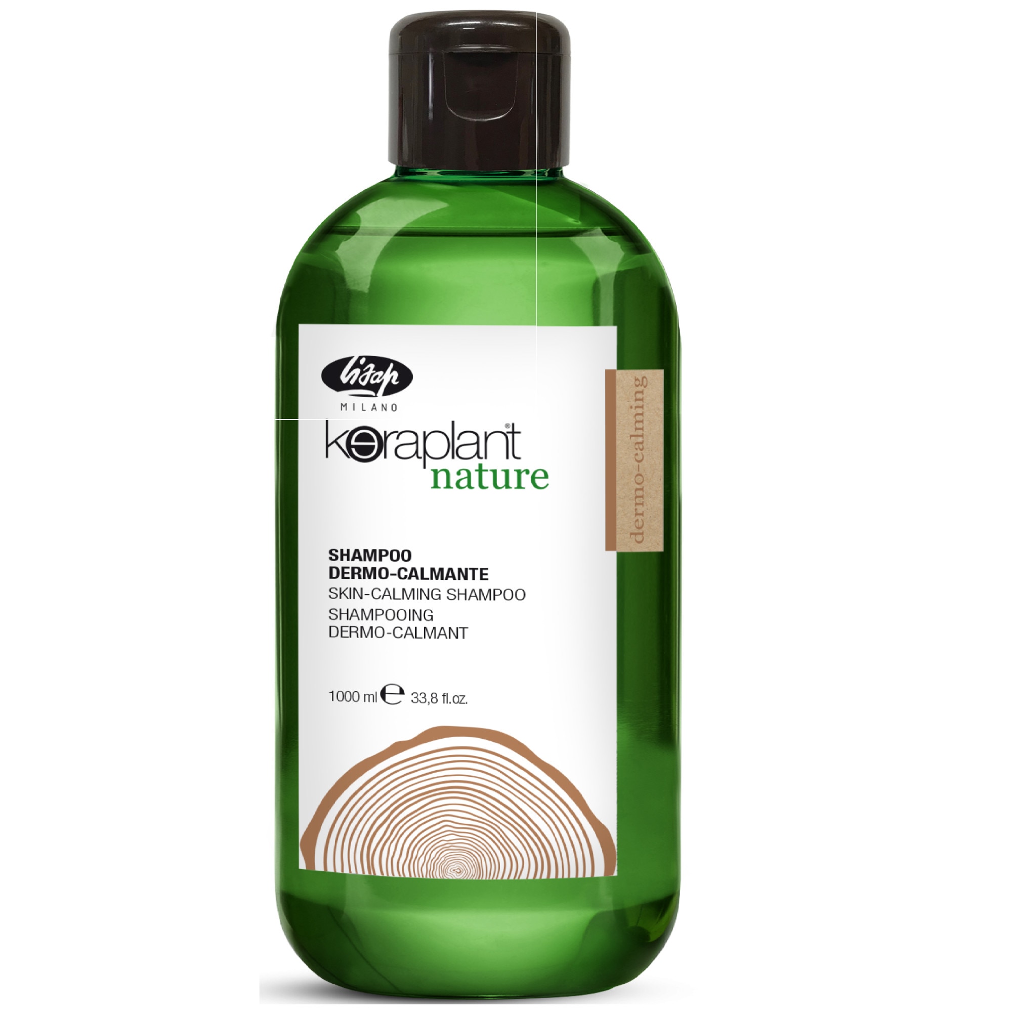 Sampon dermo calmant, Lisap Milano, Keraplant Nature, 1000ml