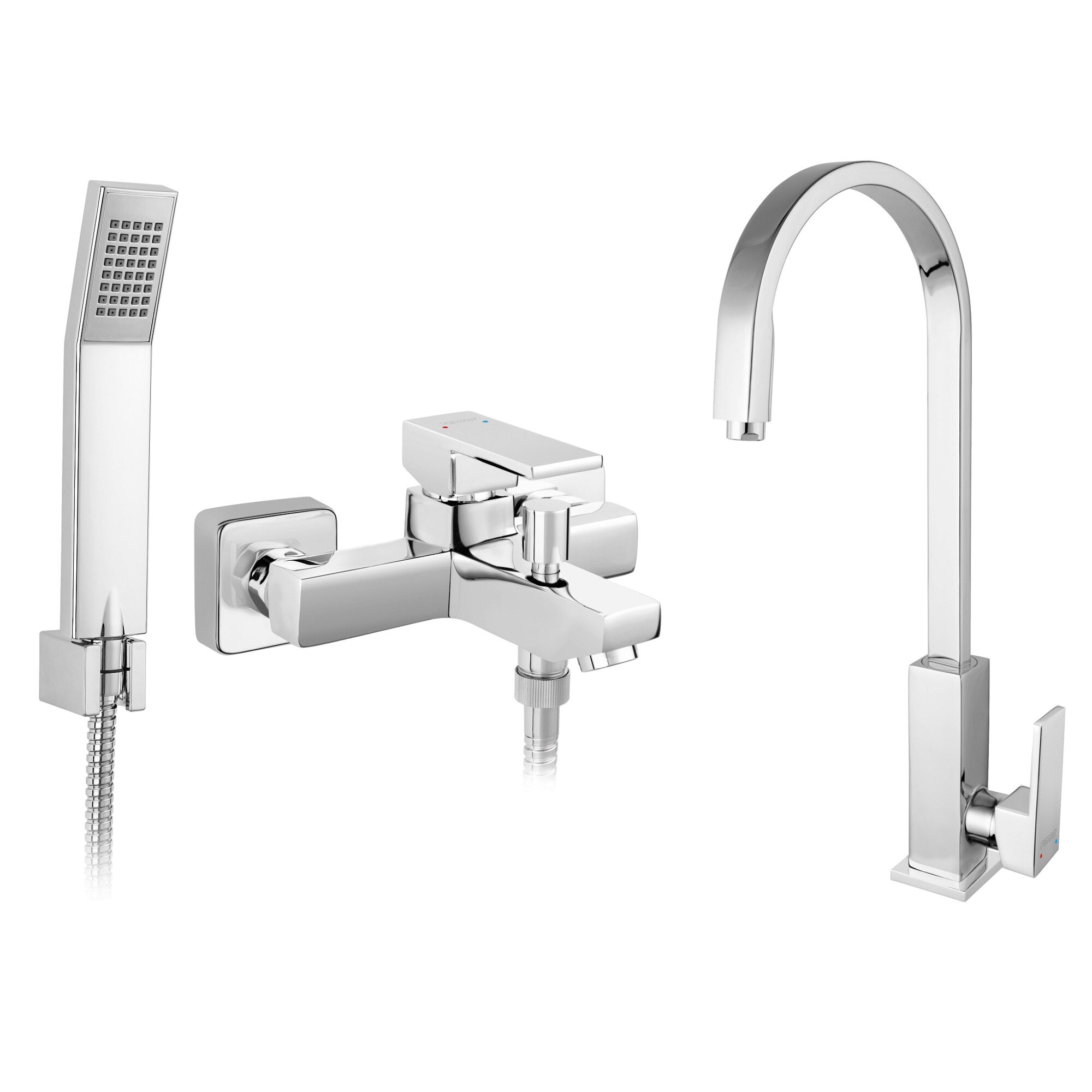 Pachet 2 Baterii Ferro Zicco: Cada/Dus, Bucatarie 