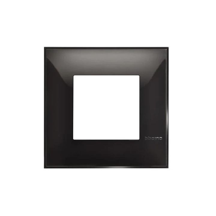 Cadru decorativ intrerupator Bticino Classia, Negru R4802BC