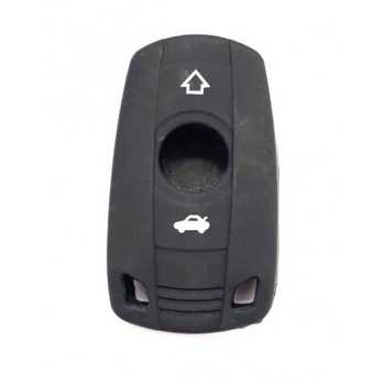 Husa cheie auto din silicon, SIL 018, BMW, E60 E90, 3 butoane, negru Husa cheie auto din silicon, SIL 018, BMW, E60 E90, 3 butoane, negru