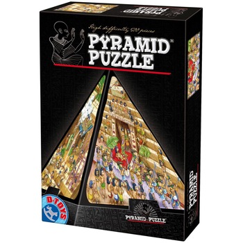 Pyramid Puzzle D-Toys Cartoon, 500 piese Pyramid Puzzle D-Toys Cartoon, 500 piese