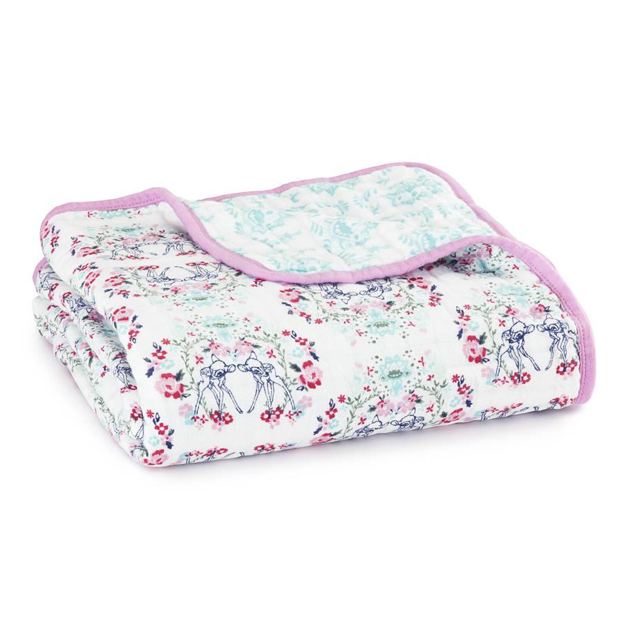 Patura classic dream Disney Bambi Aden+Anais, 120/120 cm